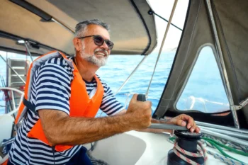 captain in a boat charter in washington dc